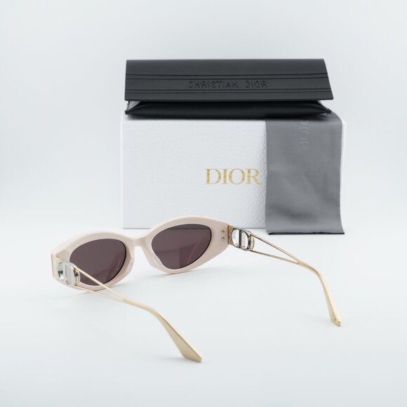 Dior 30MONTAIGNE B6F 43F0 Cat Eye Sunglasses - Pink/Gold/Brown main image 7
